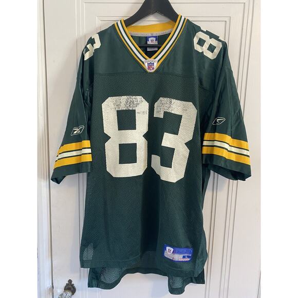 Throwback Green Bay Packers Terry Glenn Jersey Size Large - Picture 2 of 6